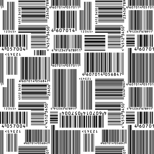 bar code vector