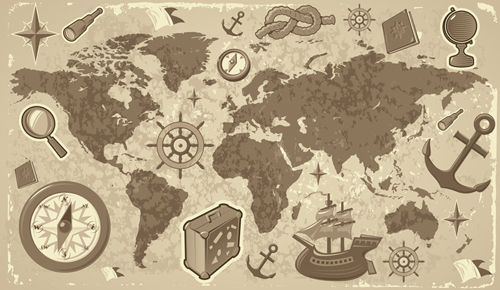 travel and tourism elements of vector 2