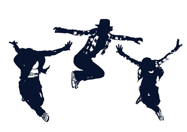 classical figures vector dance