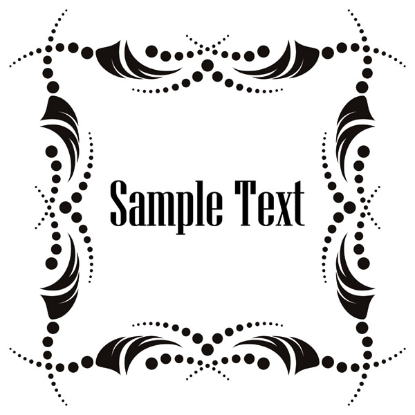 europeanstyle lace vector