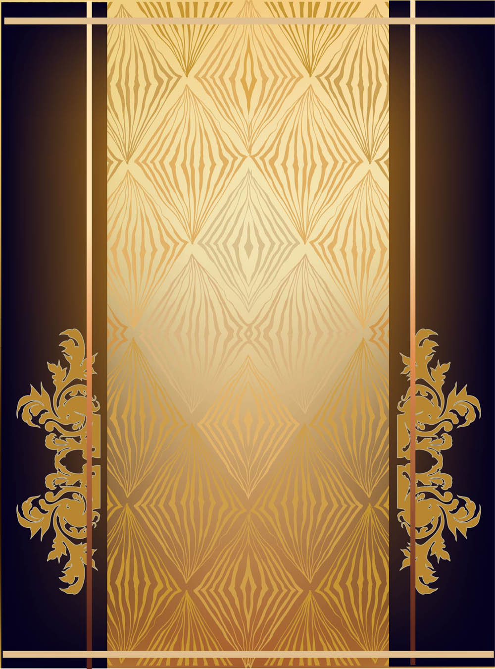 european gorgeous pattern border 02 vector