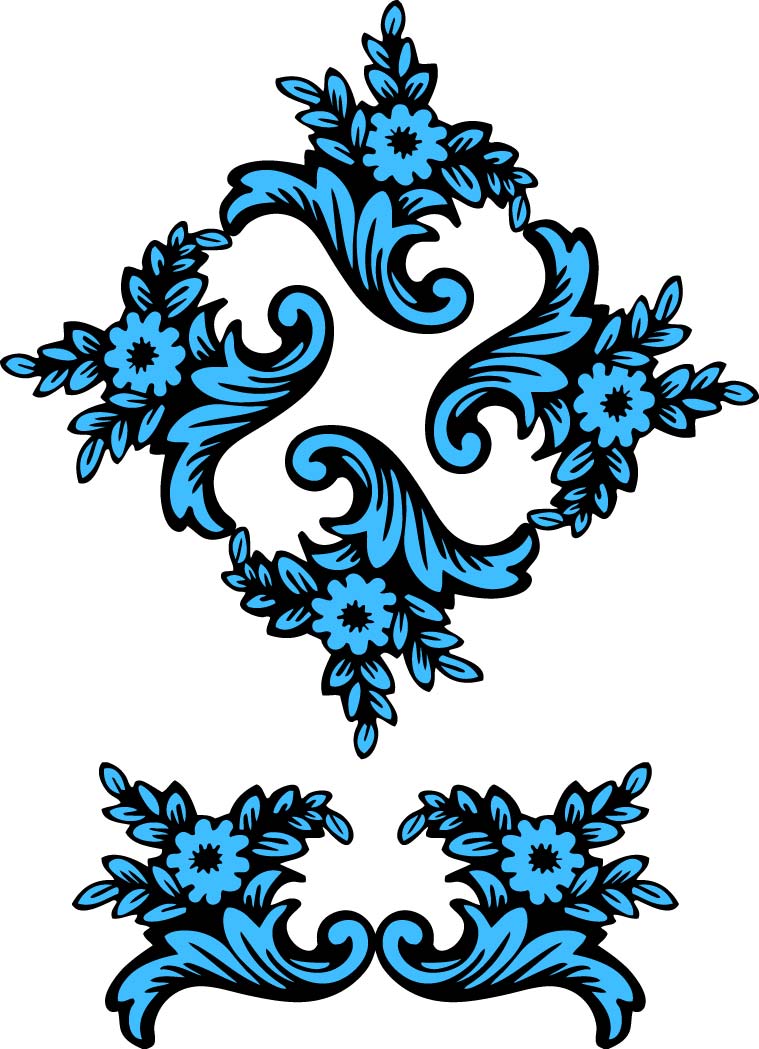 figure classical pattern vector