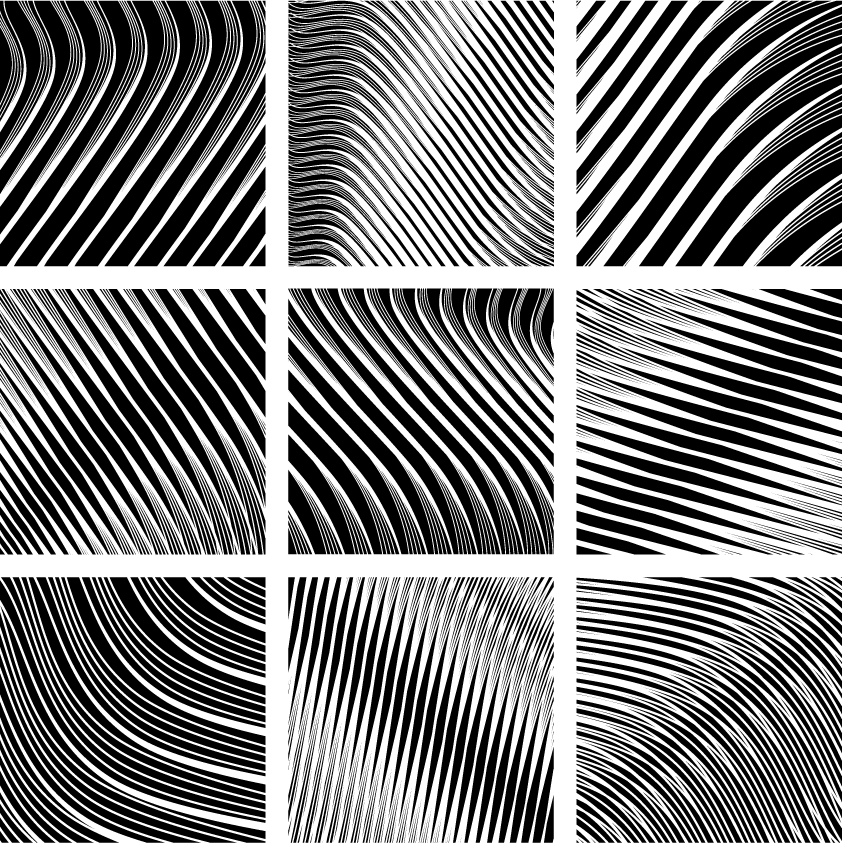 dynamic black and white spiral pattern 02 vector