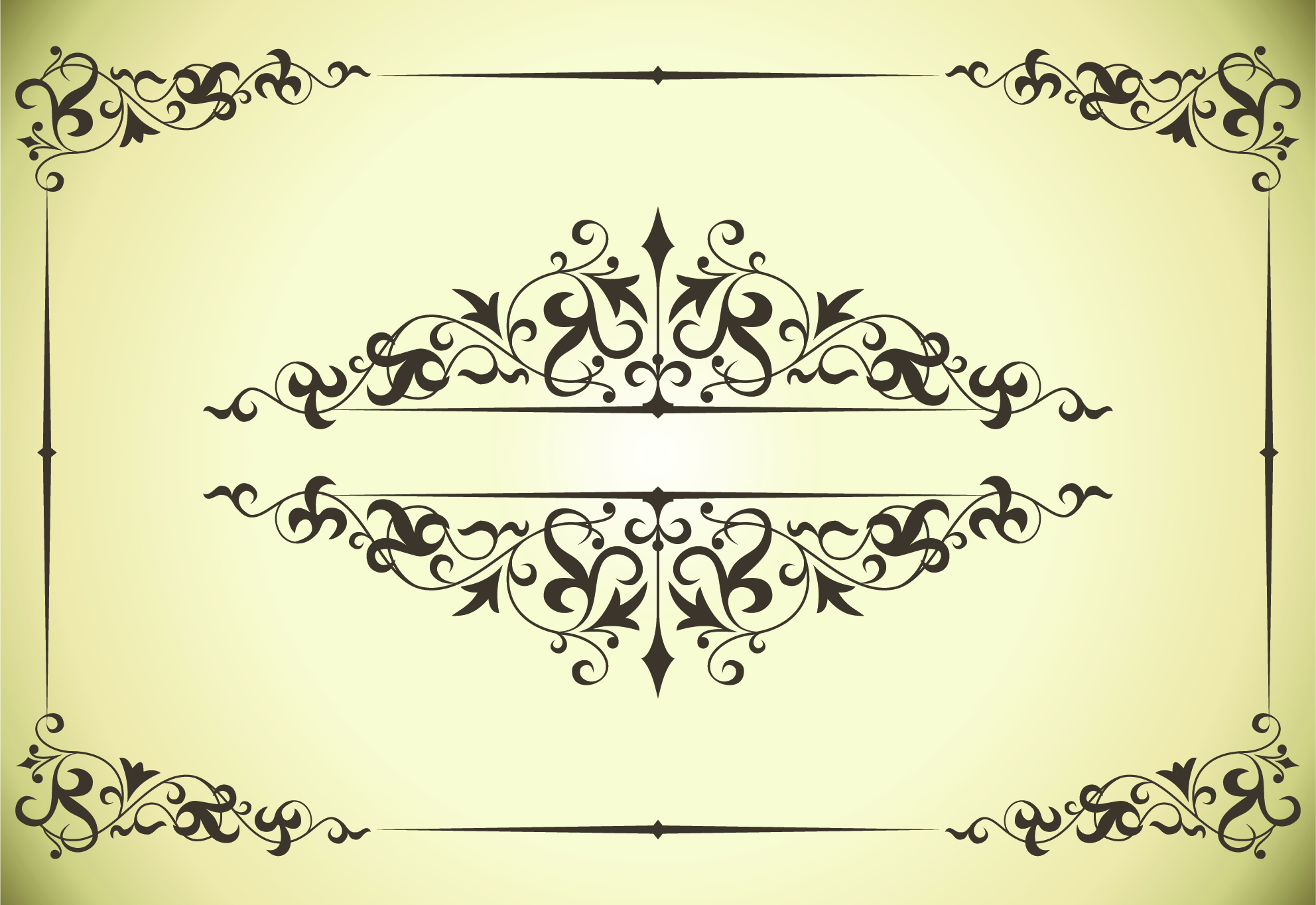 beautiful lace pattern 04 vector