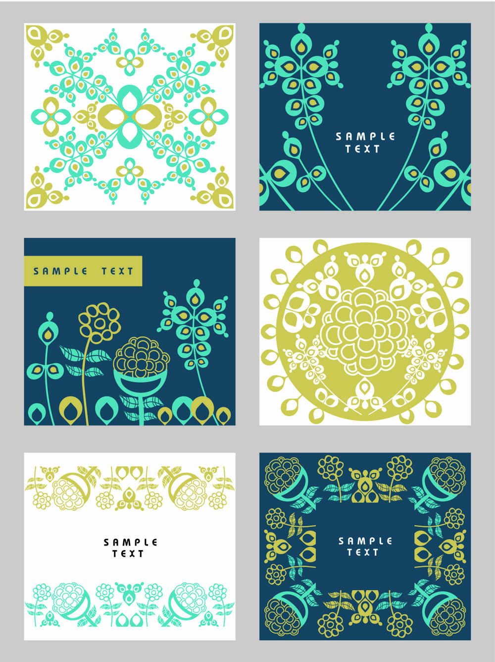 classic pattern background 02 vector