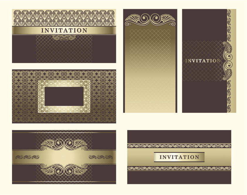 exquisite europeanstyle pattern background 03 vector