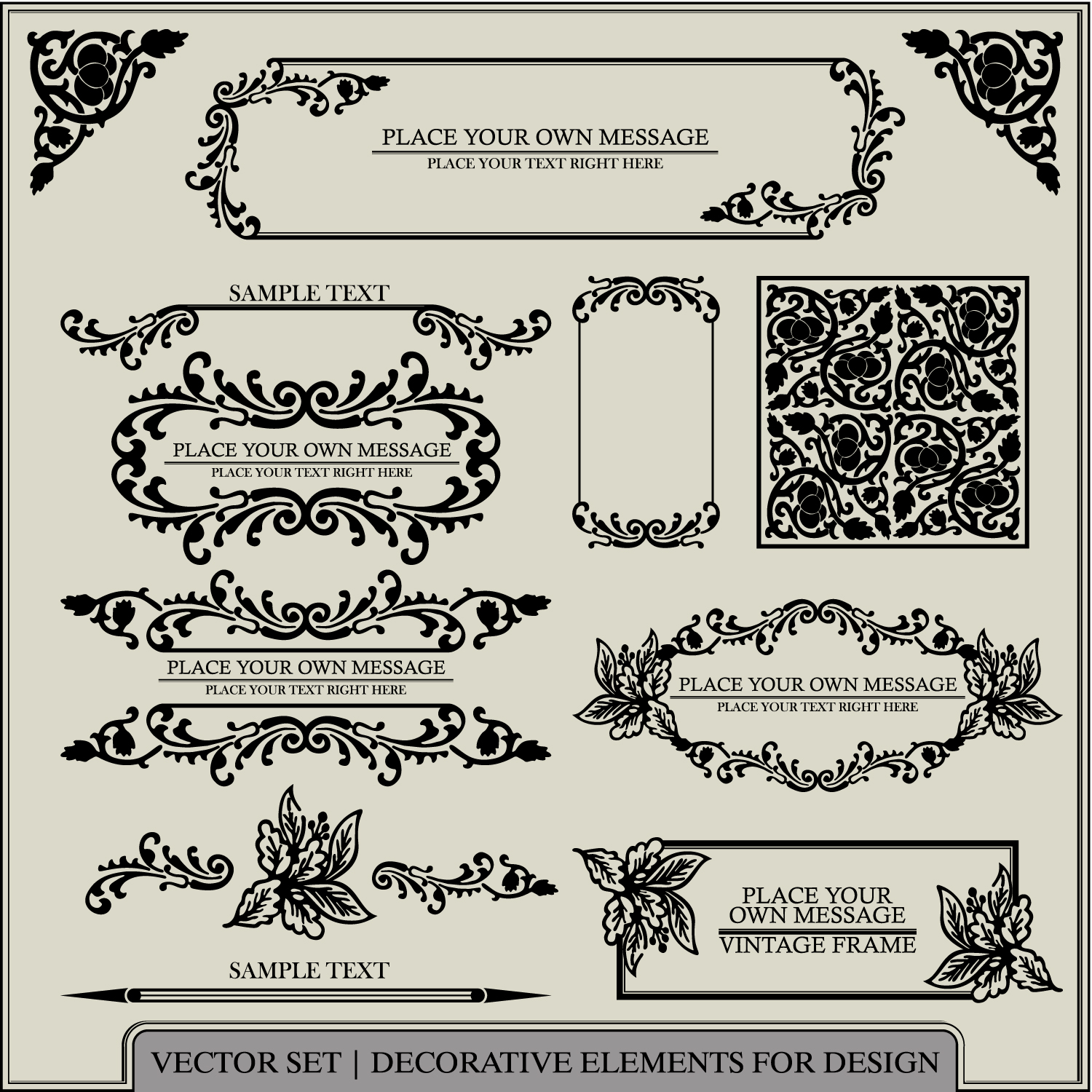 european pattern patterns 03 vector