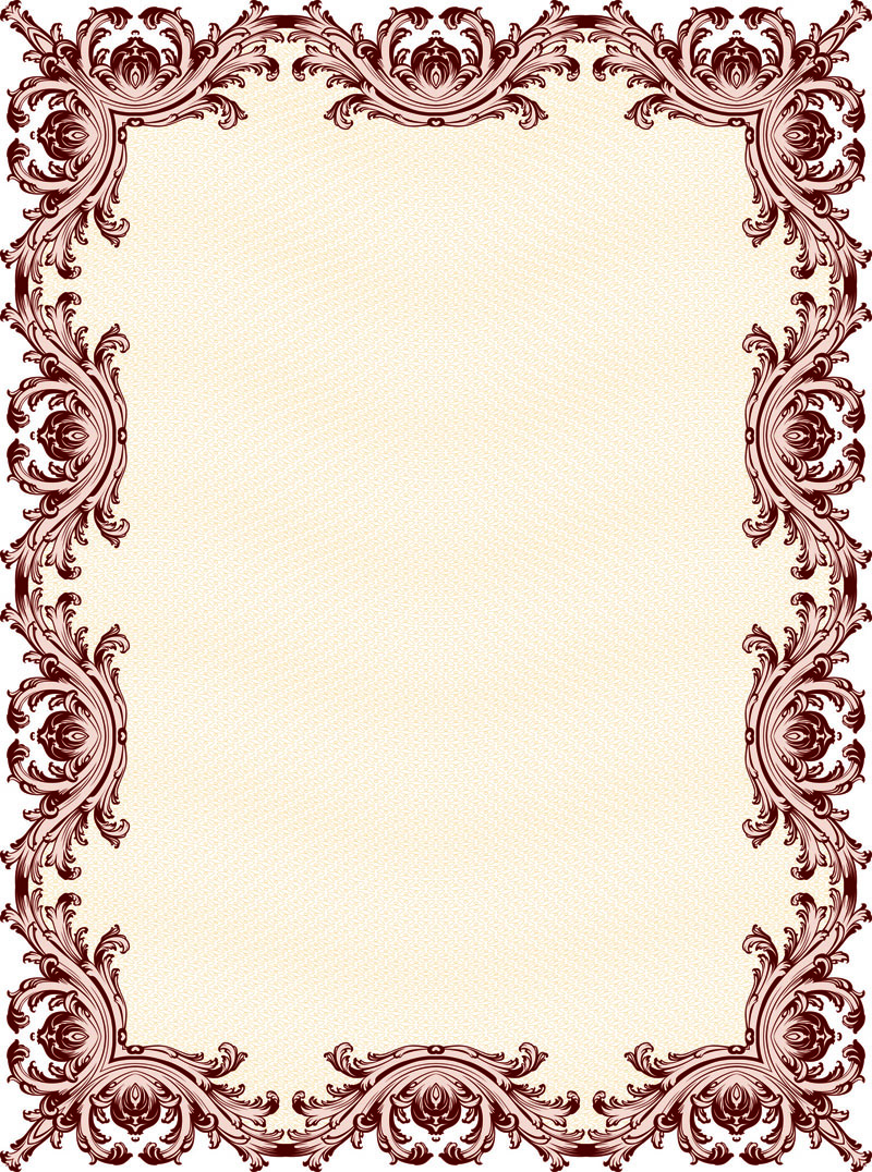 classic pattern border security 01 vector