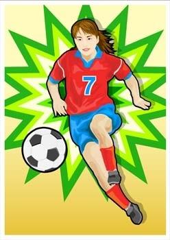 Football vector 1