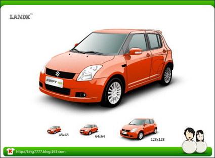 swift car vector