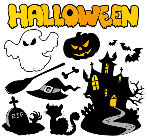 halloween series vector