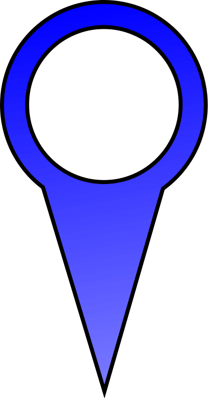 Blue Map Pin