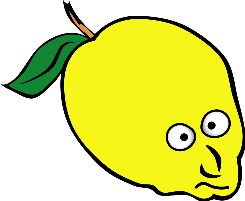 cartoon lemon