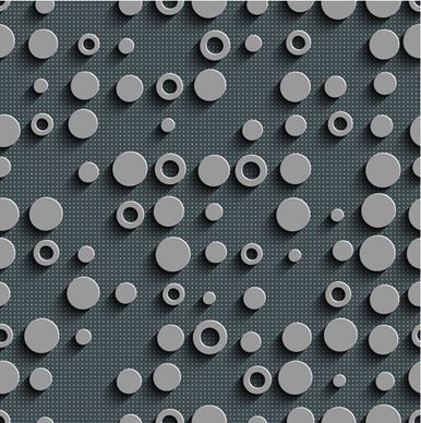 gray plate perforated vector seamless pattern