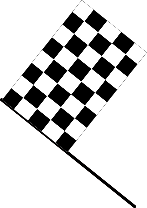 Checkered flag