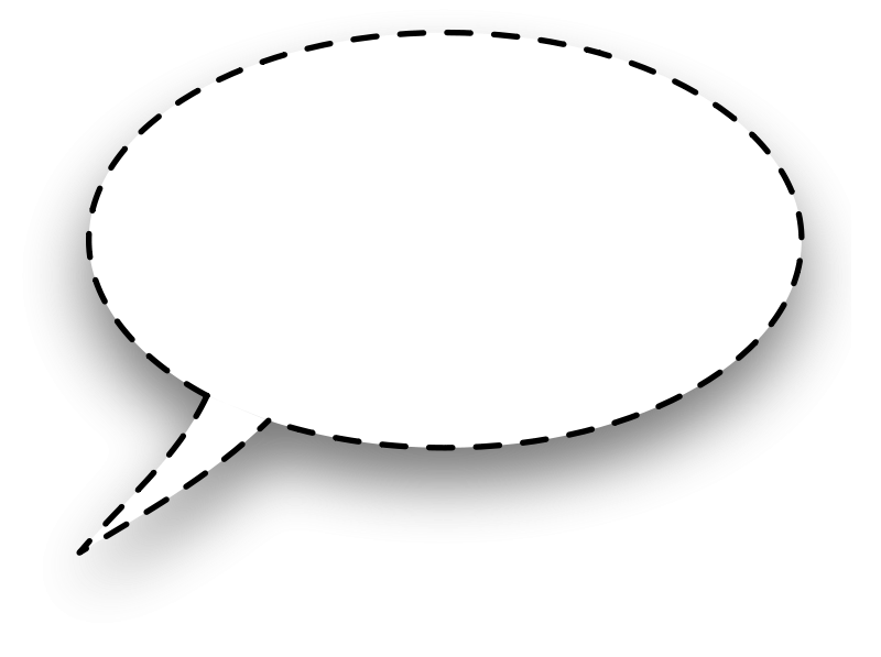 Speech bubble