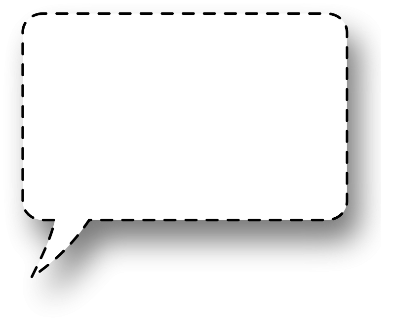 Speech bubble