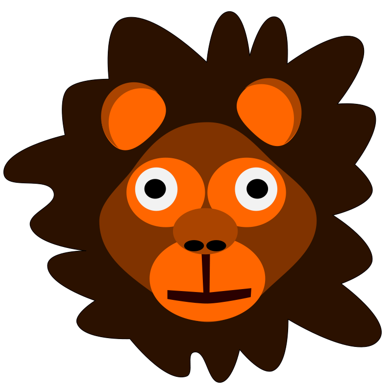 crazy lion