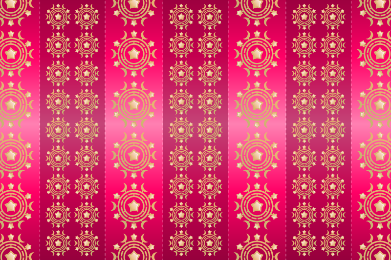 Background Pattern Fuschia