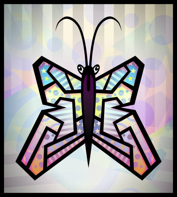 Abstract Butterfly