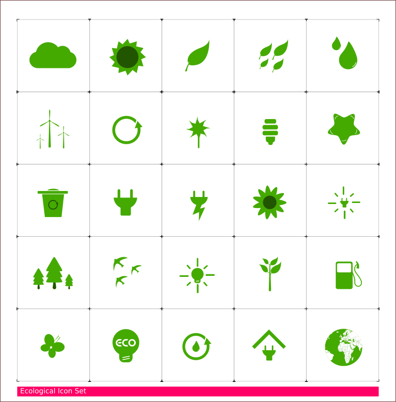 Eco Icon Set