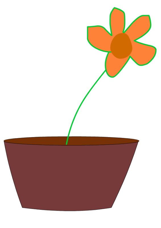 Flower in a vase