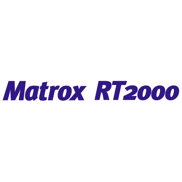 matrox rt2000