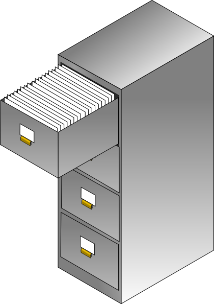 Filing Cabinet clip art