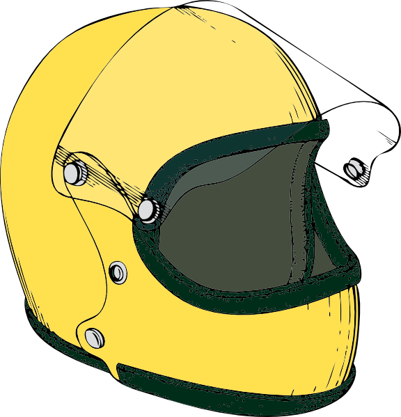 Crash Helmet clip art