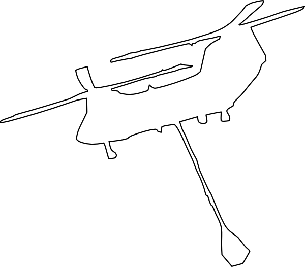 Military Helicopter clip art