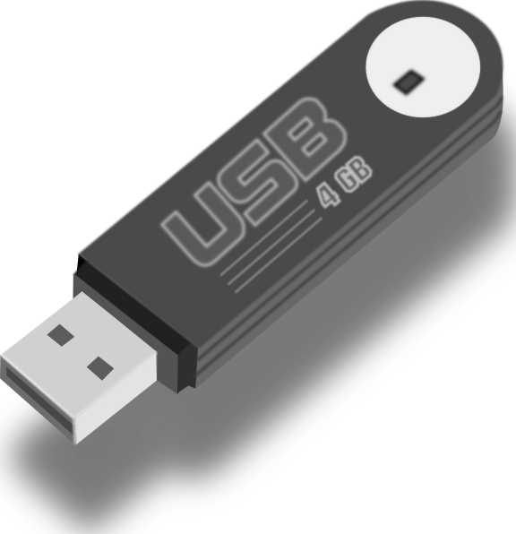 Usb Flash Drive clip art