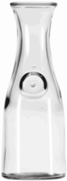 Empty Milk Bottle clip art