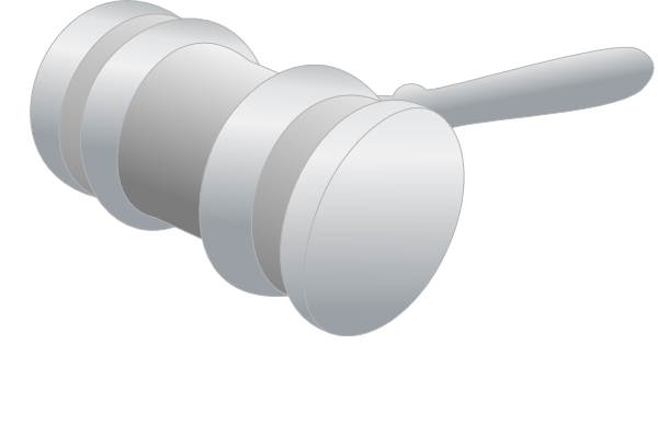 Judge Hammer clip art