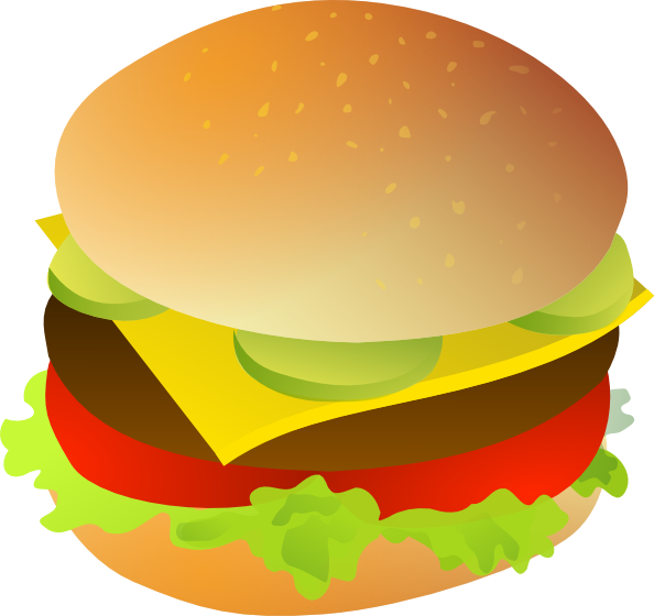 Cheese Burger clip art