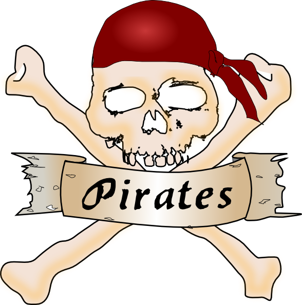 Pirate Skull clip art