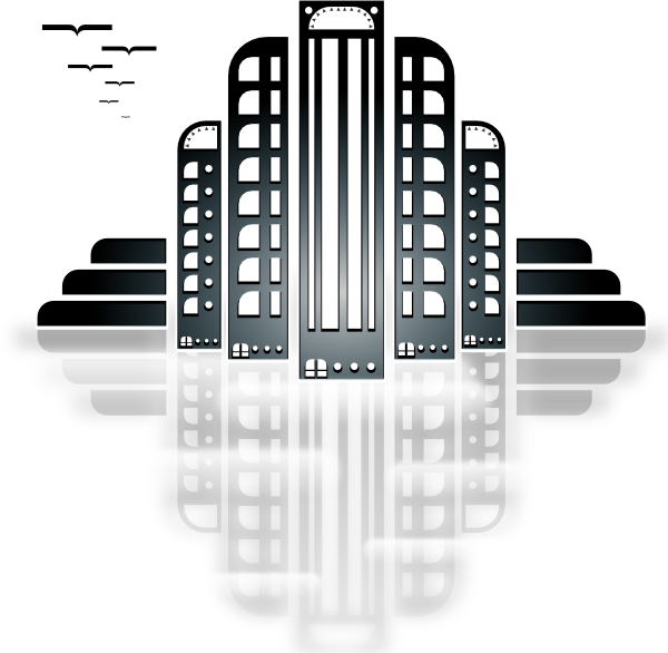 Tiothy City Art Deco clip art