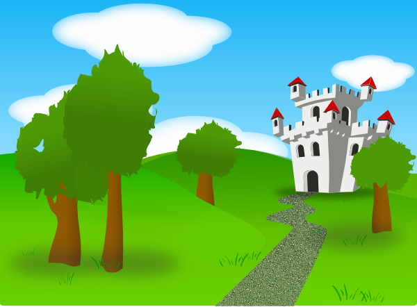 Cartoon Castle clip art