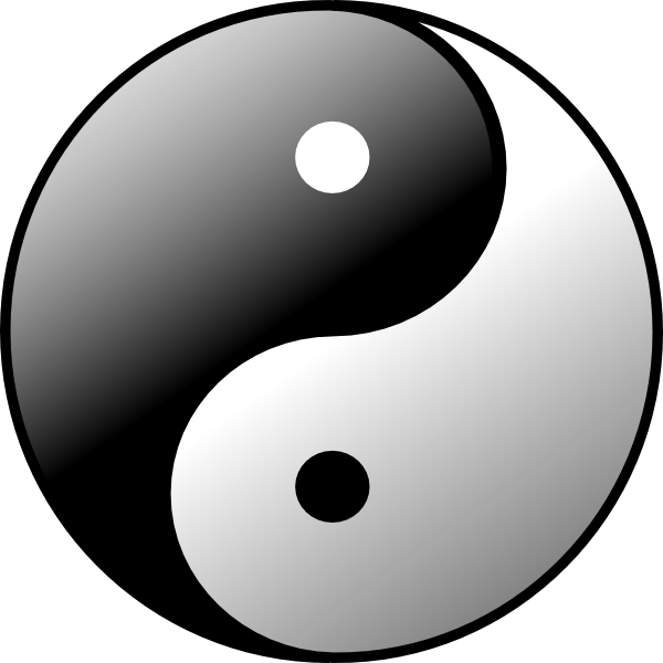 Yin Yang clip art