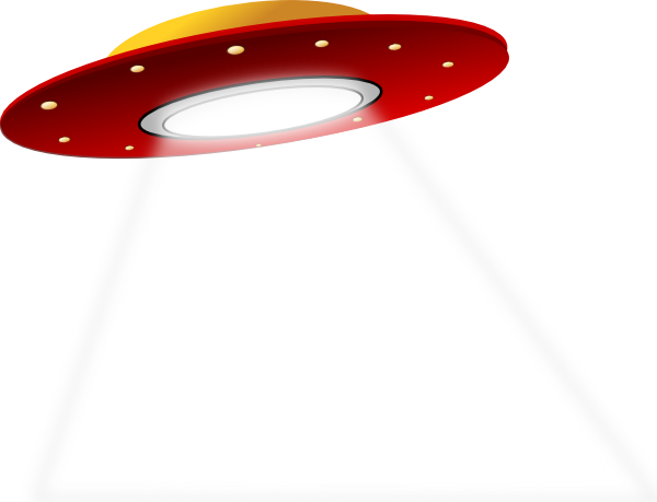 Ufo Spaceship Alien clip art