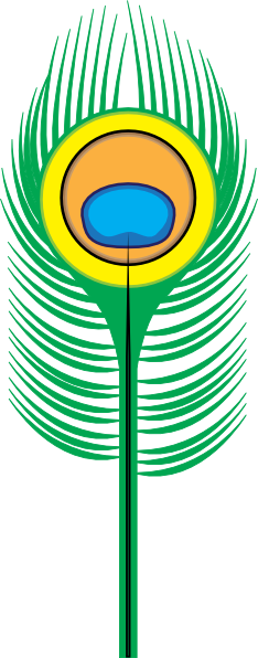 Peacock Feather clip art