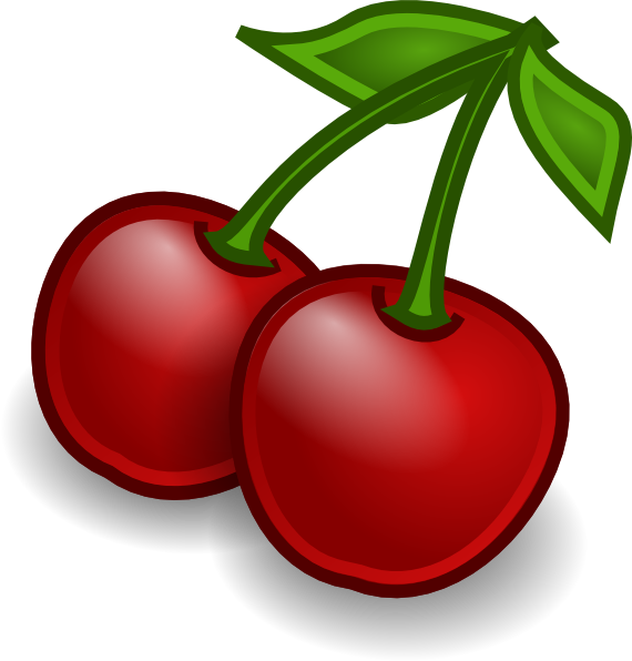 Rocket Fruit Cherries clip art