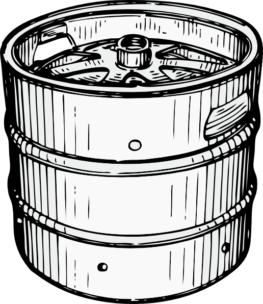 Beer Keg clip art