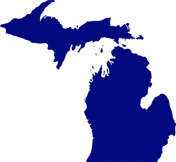 State Of Michigan clip art