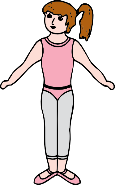 Ballet Girl clip art