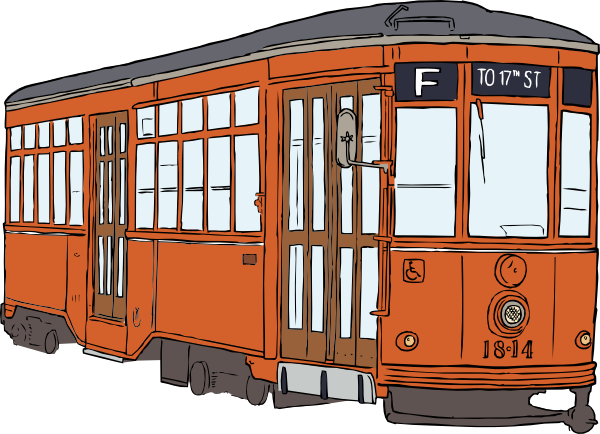 Trolly clip art