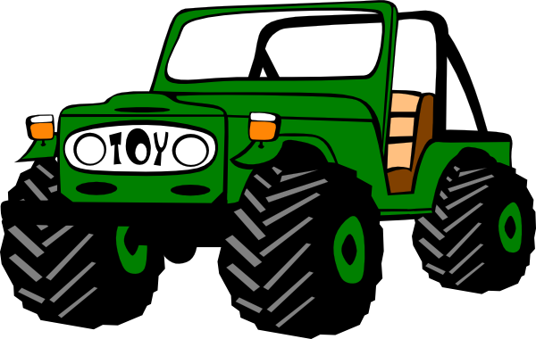 Toyota Land Cruiser clip art