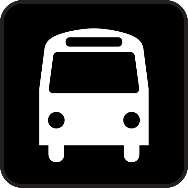 Map Symbols Bus clip art