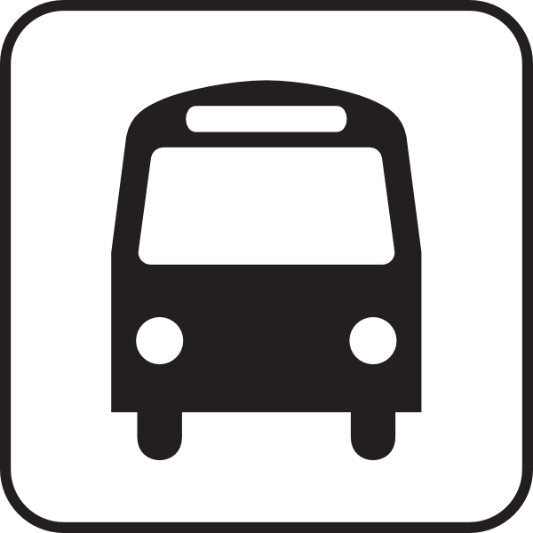 Map Symbols Bus clip art