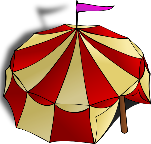 Circus Tent clip art