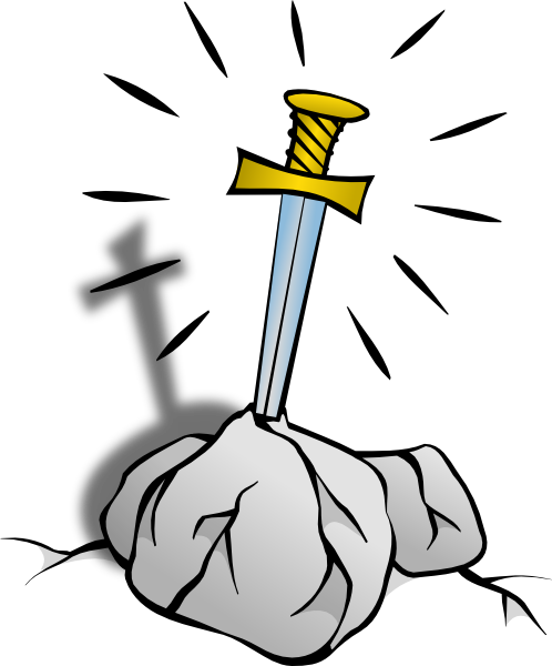 Sword In The Stone clip art